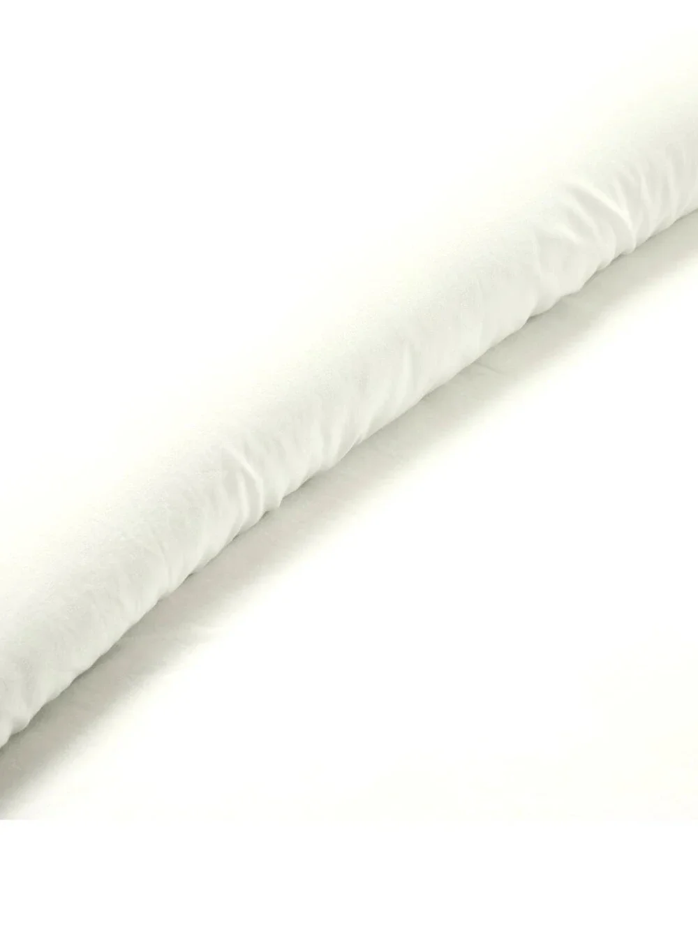 Lush Décor 3pc Full/Queen Ella Ruffle Duvet Bedding Set White NO FILL